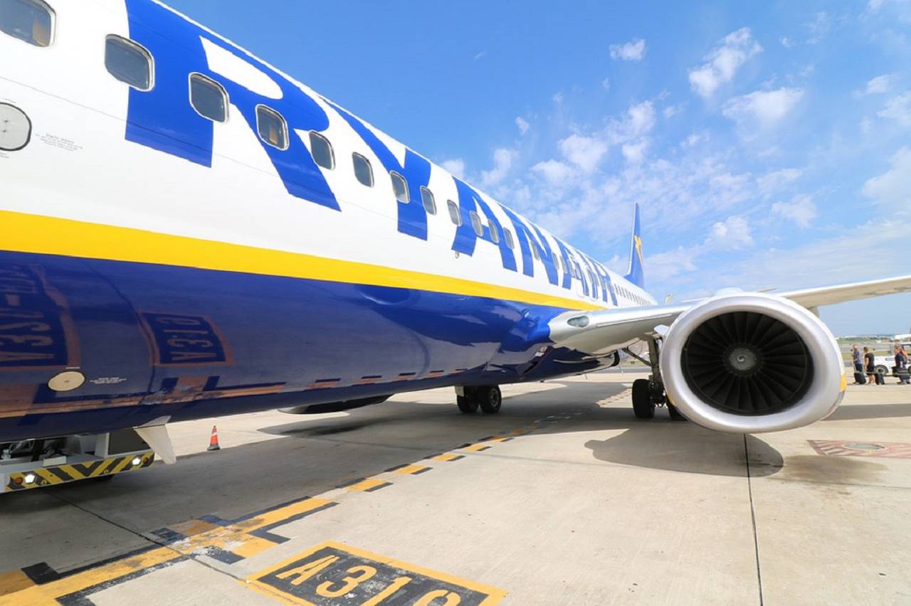 Flyforsinkelse med Ryanair